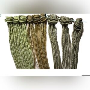 DreadFullHippie Synthetic Double Ended Dreadlocks – 9 Packs- Hand made to order
